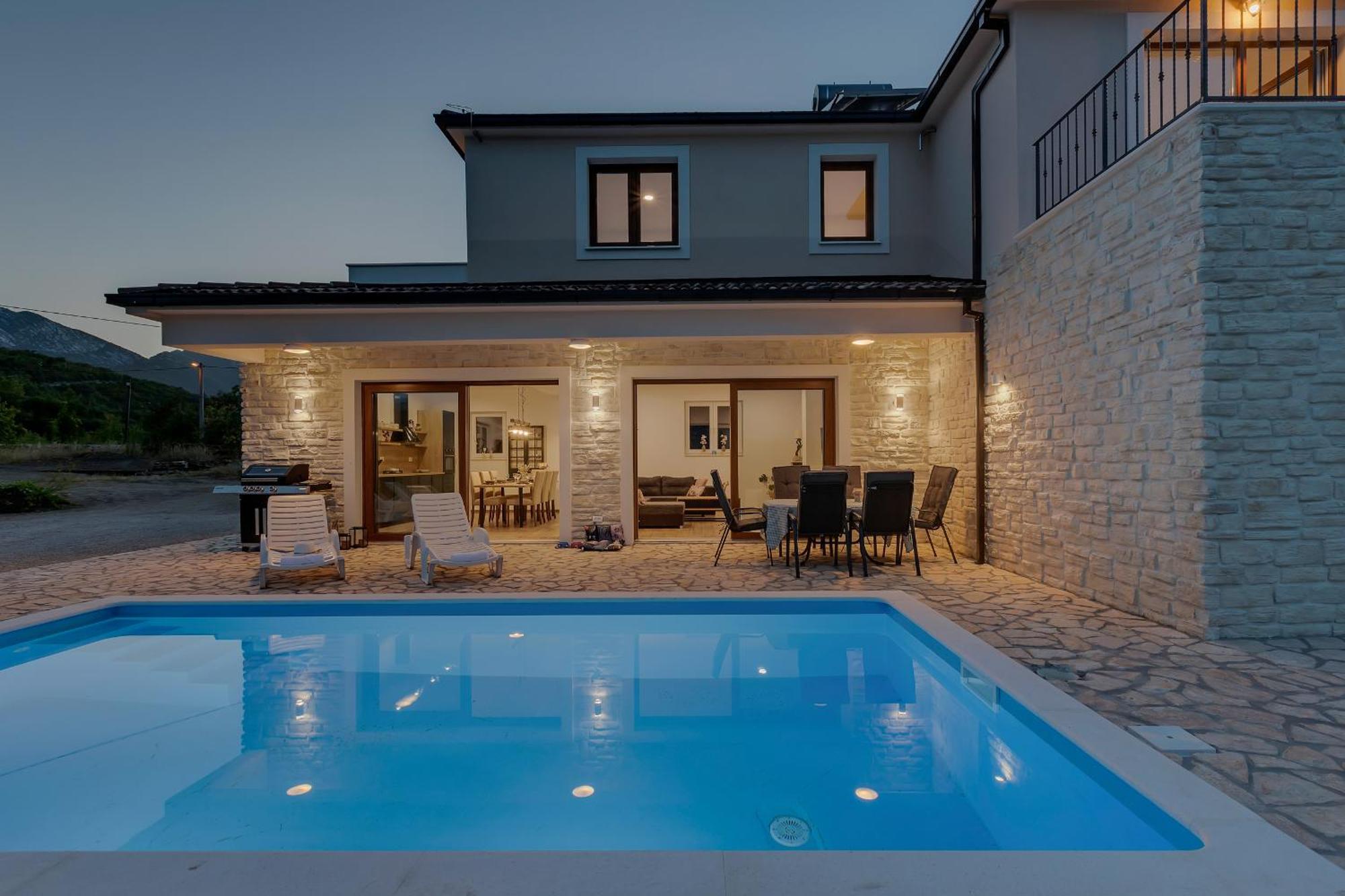 Charming Holiday Home Dolac In Rural Area With Pool Slime Exterior photo